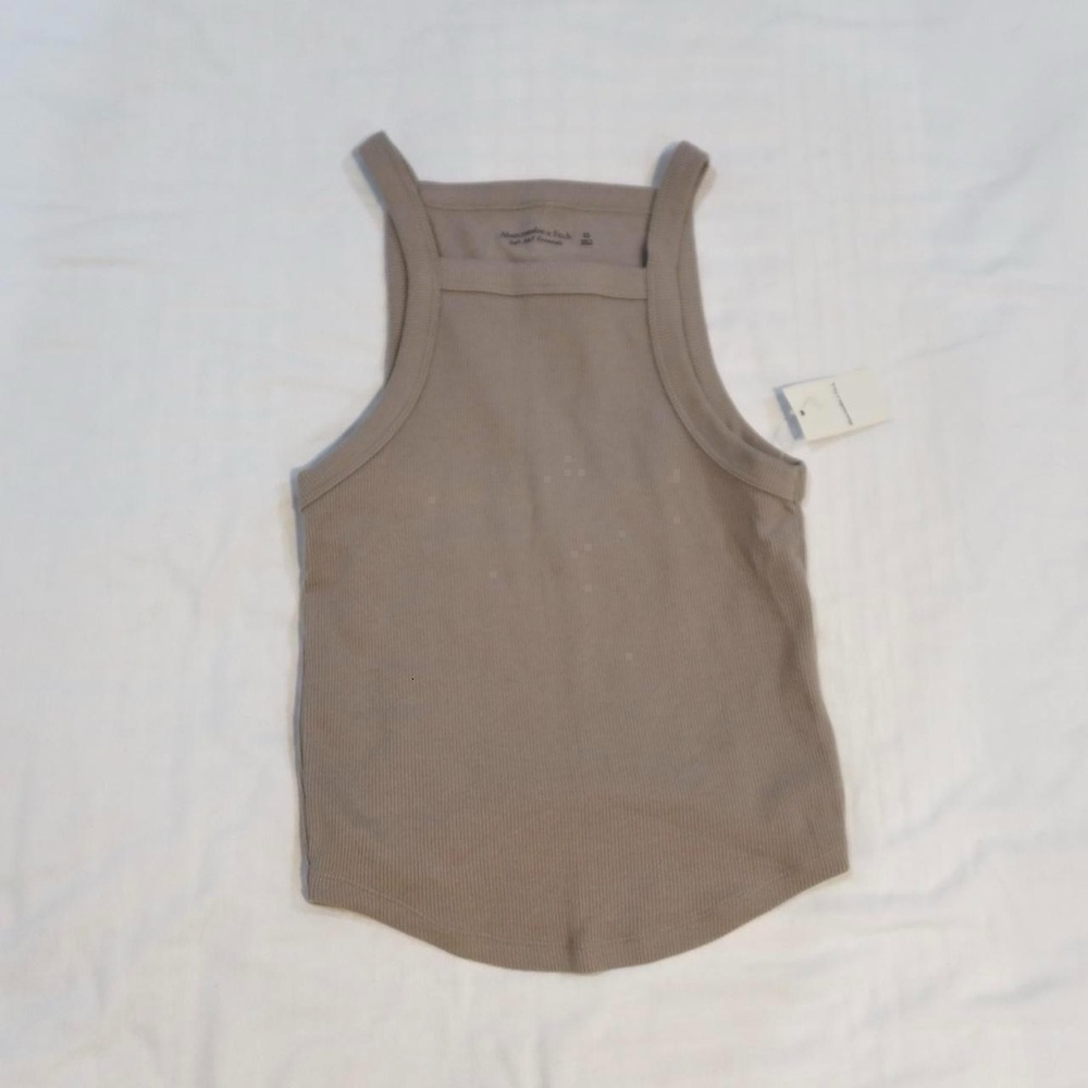 Abercrombie & Fitch Cream Tank Top